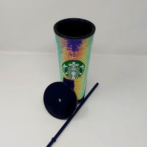 2020 holiday dark sequence Venti tumbler